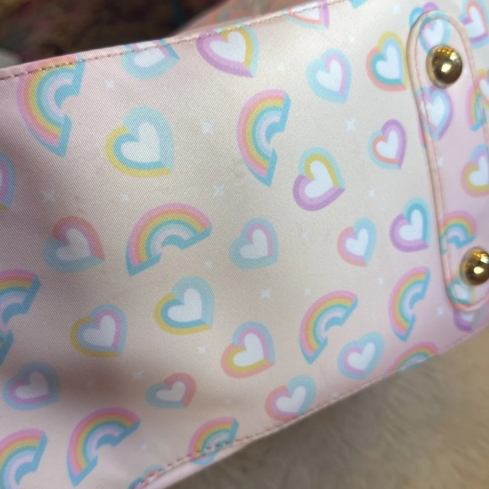 Stoney clover lane x Barbie rainbow and hearts duffle bag - Picture 5 of 14